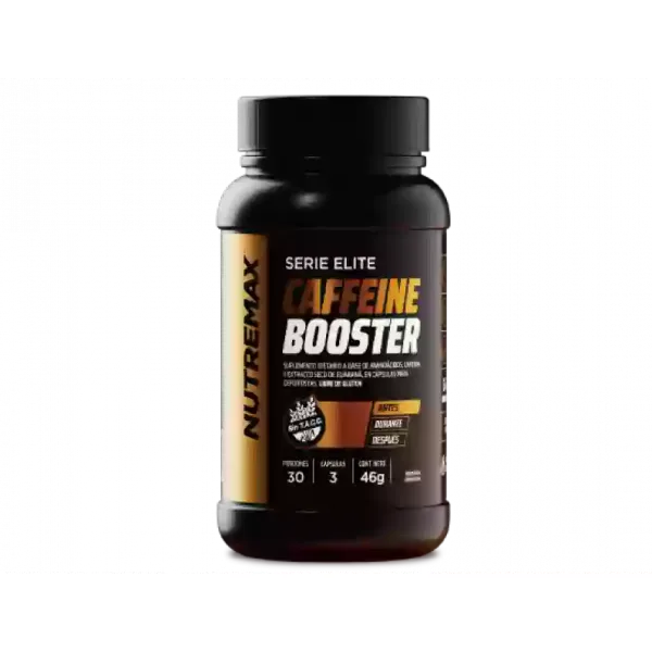 Cafeina Nutremax Caffeine Booster x 60 caps cafeina + Oxido Nitrico x 30 serv